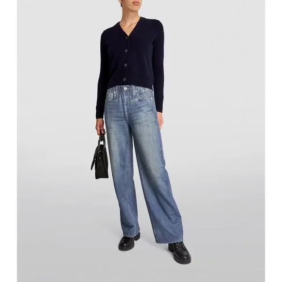 rag & bone Miramar Wide-Leg Jeans - Picture 4 of 10